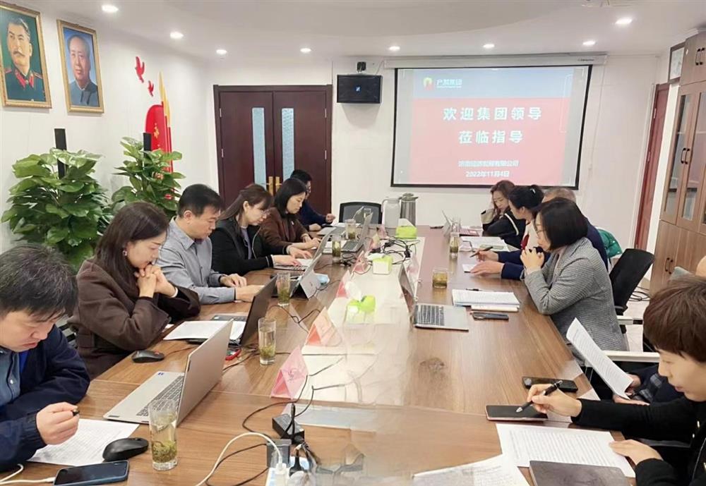 英国上市公司官网365纪委书记卢刚赴济南经济发展 有限公司开展调研