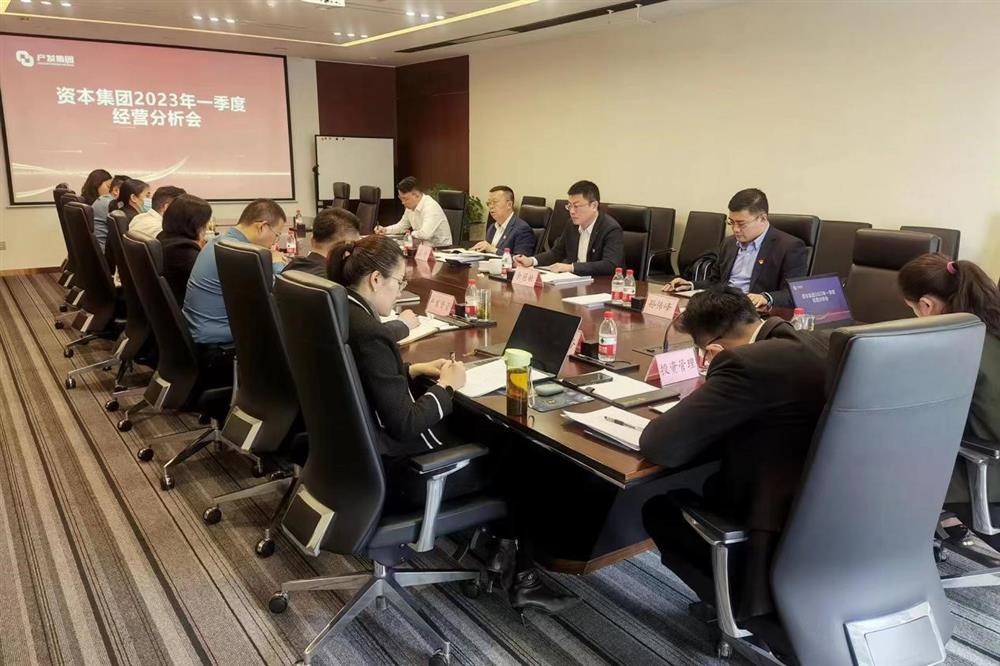 英国上市公司官网365资本集团组织召开2023年一季度经营分析会